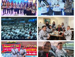 *Pengurus PGRI Sumut Hadiri Puncak Peringatan HUT ke-79 PGRI dan HGN 2024*