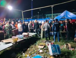 Patroli Gabungan Tripika Kecamatan Bajeng Lakukan Razia Judi Di Pasar Malam Malah Dapat Perlawanan Oleh Pengelola