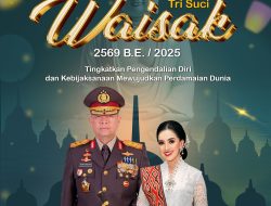 Kapolda Sulbar Sambut Waisak dengan Harapan Perdamaian dan Kemajuan Sulbar