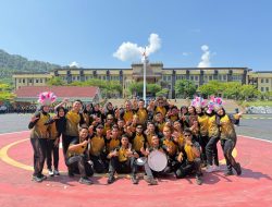 Kapolda Sulbar Gelar Pentas Senam Tabola-Bale, Soliditas Personel Semakin Kuat