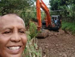 Kapolsek Biringbulu Gowa Bangun Jalan 2 KM dengan Dana Pribadi, Wujudkan Mimpi Warga Desa Bilalang