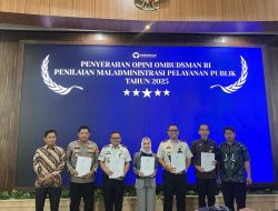 Lapas Kelas IIA Palopo Raih Opini “Baik” dari Ombudsman RI dalam Penilaian Maladministrasi Pelayanan Publik 2025