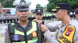 Polres Majene Gelar Apel Operasi Ketupat 2026, Ratusan Personel Gabungan Disiagakan