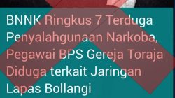 *Klarifikasi Resmi Kalapas Narkotika Sungguminasa: Dugaan Keterlibatan WBP dengan Pegawai Geraja Toraja dalam Jaringan Narkotika Belum Terbukti*