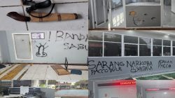 Aksi Unjuk Rasa Anarkis Warnai Lapas Narkotika Sungguminasa, Delapan Orang Diamankan Dua Diantaranya Positif Narkoba