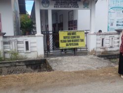 Ahli Waris H. Mulyadi Segel Gedung SDLB Negeri Lutang, Tuntut Kepastian Ganti Rugi Lahan