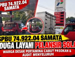 SPBU 74.922.04 Samata Diduga Layani Pelansir Solar, Warga Desak Pertamina Cabut Pasokan & Audit Menyeluruh