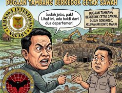 LIN Desak Kapolresta Gowa Usut Tuntas Dugaan Tambang Berkedok Cetak Sawah Di Dusun Songkolo Kelurahan Bonto Manai