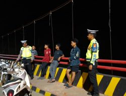 Jaga Kamtibmas, Polantas Polda Sulbar Intensifkan Patroli Malam Humanis demi Keselamatan Masyarakat