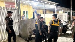 Patroli Gabungan Samapta dan Satresnarkoba Polres Majene Sisir Permukiman Warga, Jaga Keamanan Malam Hari